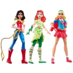 DC Super H&eacute;ro Girls - Pack de 3 figurines