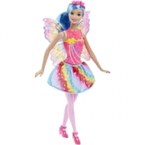 Poup&eacute;e Barbie - F&eacute;e multicolore DHM56