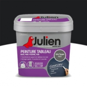Peinture tableau multisupport noir ardoise mat JULIEN 0,5L 19.90 €