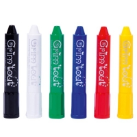 Oxybul Grimtout 6 sticks de maquillage couleurs primaires