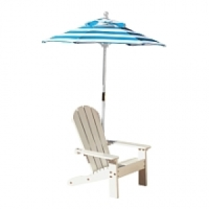 LDD Kidkraft - Chaise Adirondack Avec Parasol