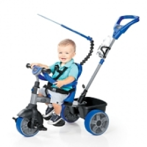 Tricycle 4 en 1 bleu
