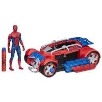 Toysrus  Spider-Man Homecoming - Figurine 15 cm + véhicule
