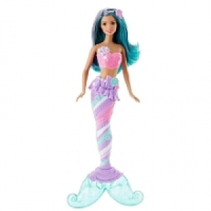 Poup&eacute;e Barbie Sir&egrave;ne multicolores - Verte - DHM46