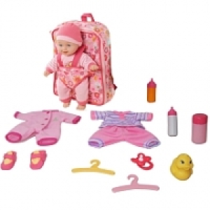 Toysrus  You and Me - Poupon 30 cm + Sac à dos + accessoires