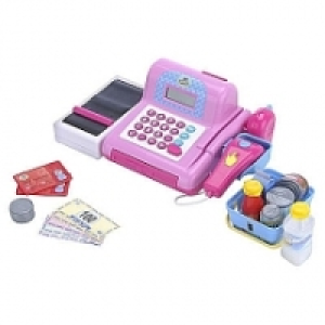 Just Like Home - Caisse enregistreuse électronique rose