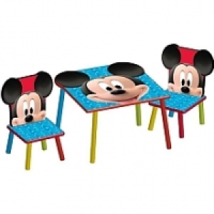 Table + 2 chaises Mickey