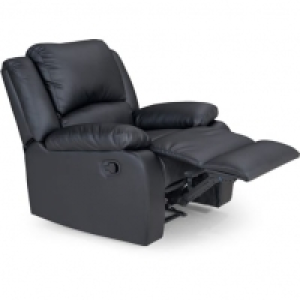 Auchan  Fauteuil relax simili HELENE