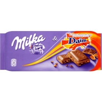 Spar Milka Daim - Tablette de chocolat au lait 100g