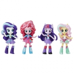 My Little Pony - 4 mini poupees articulées