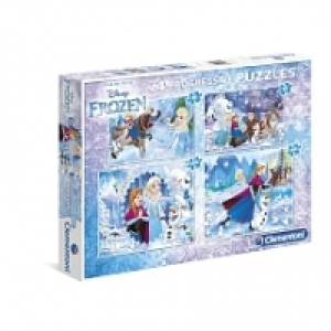 Puzzles progressifs 4 en 1 - La Reine des neiges
