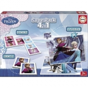 Educa - SuperPack 4-en-1 - La Reine Des Neiges