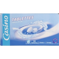 Spar Casino Lessive en tablettes - Fraicheur - x32 doses 800g