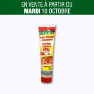 Ketchup/mayonnaise 2 en 1 0.99 €