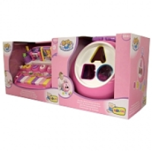 Bruin - Piano + Trieur de formes rose