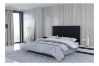 Darty Usinestreet Tête de lit en microfibre noir londres - largeur - 180 cm