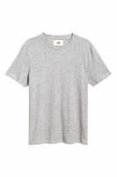 HM   T-shirt en coton et soie