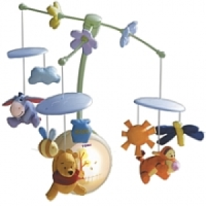 Tomy - Mobile sons et lumi&egrave;res Winnie lOurson