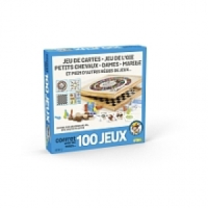 Coffret de 100 jeux en bois