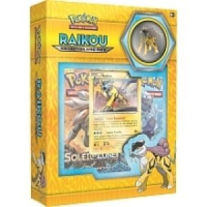 Pack 2 Boosters - Pok&eacute;mon Soleil < Lune - Raikou (+ Pins)