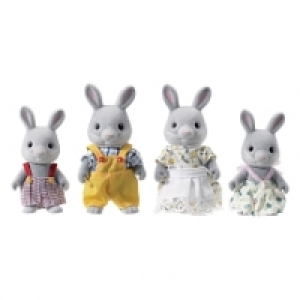 Sylvanian Families - Famille lapin gris