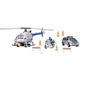 Fast Lane - Coffret de 3 v&eacute;hicules de police