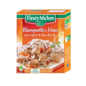 Blanquette de veau aux cèpes et duo de riz - Sans conservateurs - Sans 5.65 €