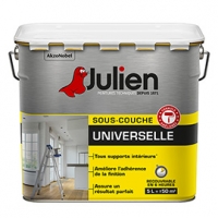 Castorama Julien Sous-couche multi-supports Julien blanc 5 L