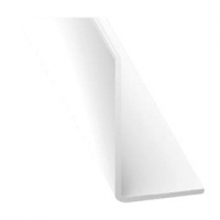 Castorama Cqfd Cornière inégale PVC blanc 20 x 30 mm, 2 m