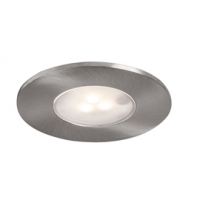 Castorama  Spot à enc. IDUAL métal chrome brossé Ø 8,5 cm LED 7,5 W
