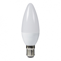 Castorama Diall Ampoule LED flamme B15 5,5W=40W blanc chaud