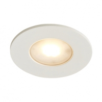 Castorama  Spot à encastrer métal blanc Ø 8,5 cm LED 7 W