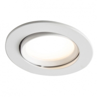 Castorama Colours Spot à encastrer métal blanc Ø 8,5 cm LED 8,5 W