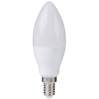 Castorama Diall Ampoule LED flamme E14 5,5W=60W blanc chaud