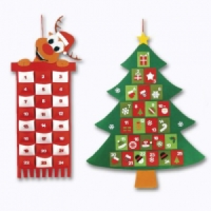 Calendrier de lAvent feutrine 6.99&nbsp;&euro;