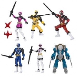 Power Rangers Ninja Steel - Coffret 6 figurines 12 cm