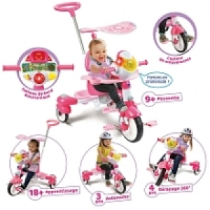 VTech - Super Tricycle Interactif 6-en-1 - Rose