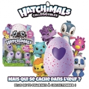 Pack de 4 Hatchimals + 1 bonus (modèle aléatoire)
