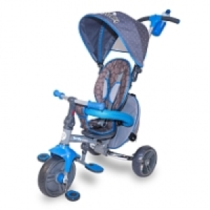 Y Volution - Tricycle Y Strolly Compact - Bleu
