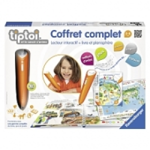 Coffret complet lecteur interactif avec livre Atlas
