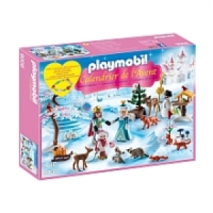Playmobil - Calendrier de lavent Famille Royale en Patins à Glace - 9