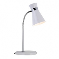 Castorama  Lampe de bureau Telesto Blanc H.32cm 40 W