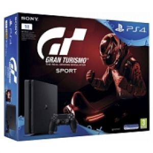 Console PlayStation 4 Slim - 1 To - Jet Black (+ Gran Turismo Spor