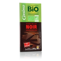 Spar Casino Bio Dégustation - Tablette chocolat - Noir - Biologique 100g