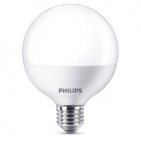 Castorama Philips Ampoule LED globe E27 16,5W=100W blanc chaud