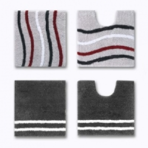 Lot de 2 tapis de salle de bains 14.99 €