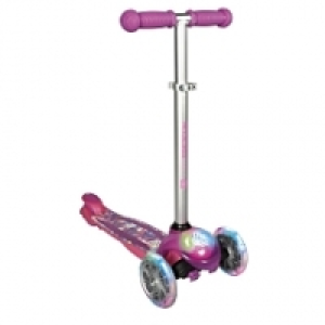 Trottinette 3 roues lumineuse - Rose