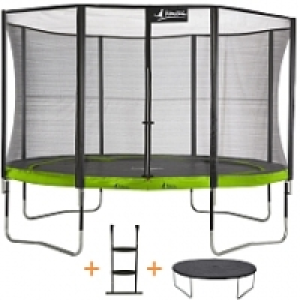 LDD Kangui - Pack Trampoline Punchi Aloe 360 cm (+ &Eacute;chelle < Co