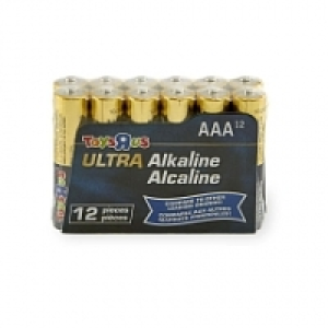 ToysRUs - Pack de 12 Piles Alcaline AAA (LR03) 2.99&nbsp;&euro;