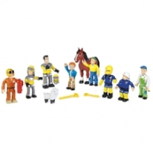 Sam le Pompier - Coffret 10 Figurines